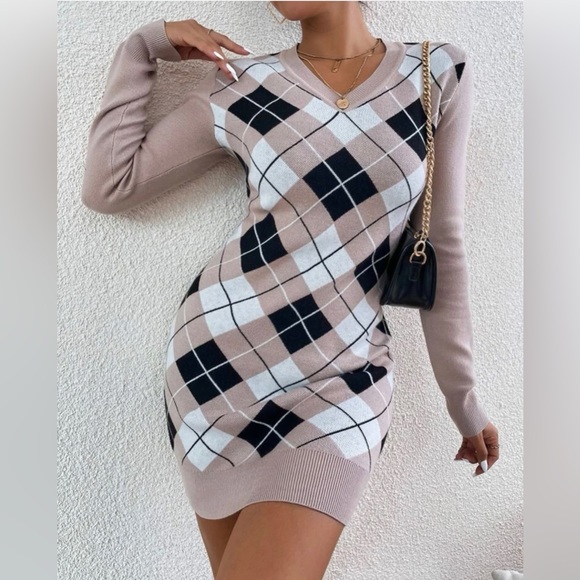 Plaid dress - Picture 2 of 2